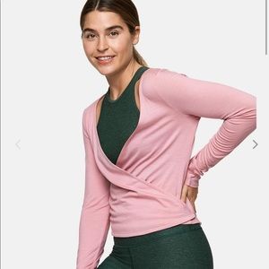 OUTDOOR VOICES  sweet lilac wrap top 🌈🌈🌈